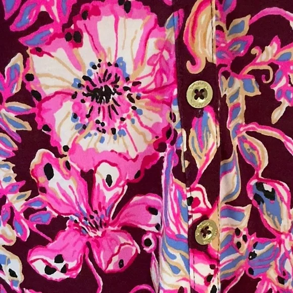 Lilly Pulitzer cotton 3/4 sleeve mini dress - Picture 3 of 7